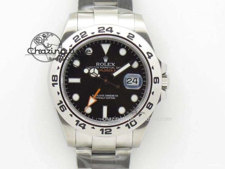 1:1 Milgauss ICE TWF Best SH3131 Blue Bracelet on 116400 SS GV 904L Dial Edition 0211